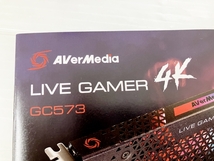 AVerMedia GC573 LIVE GAMER 4K ゲームキャプチャーボード PC周辺機器 ジャンク O8839878_画像7