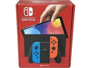 【動作保証】Nintendo Switch HEG-001 有機ELモデル 元箱付き ゲーム機 中古 S8834338