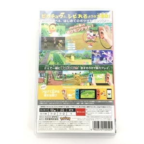 【動作保証】Nintendo Switch ポケットモンスター レッツゴーピカチュウ ゲームソフト ポケモン スイッチ 中古 Y8835185の画像6