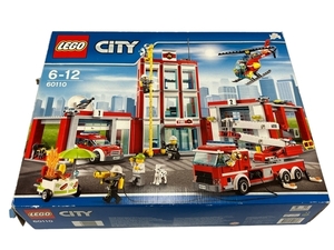 【動作保証】 LEGO CiTY 60110 消防署 レゴシティ 2016年製 ブロック おもちゃ 玩具 未使用 T8728457