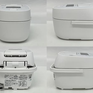 【動作保証】 Panasonic SR-W10A 可変圧力IHジャー炊飯器 5.5号 ホワイト 中古 良好 Z8804163の画像3