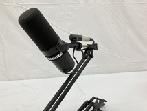 【動作保証】SHURE SM7B ボーカル マイクロホン ダイナミック マイク スタンド 付き 録音 レコーディング ゲーム シュア 中古 C8840013_画像4