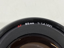 MINOLTA AF 85mm F1.4 カメラ レンズ ミノルタ ジャンク K8736623_画像5