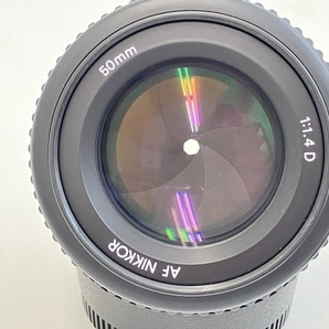 【動作保証】Nikon AF 50mm 1:1.4D レンズ ニコン 単焦点レンズ 写真 趣味 中古 良好 Z8856755の画像2