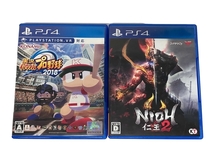 パワフルプロ野球 2022 2018 プロ野球スピリッツ 2019 NIOH2 PS4 ソフト セット 中古 F8814622_画像2