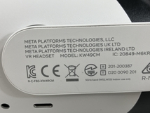 【動作保証】Meta Quest 2 256GB VR ヘッドセット ヘッドマウントディスプレイ 中古 N8841316_画像7