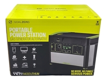 【動作保証】 Goal Zero 38300 Yeti 1400 Lithium Portable Power Station 120V ポータブル電源 未使用 N8839567_画像1