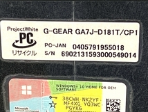 【動作保証】TSUKUMO G-GEAR GA7J-D181T ゲーミング デスクトップ PC i7 9700K 16GB HDD 2TB SSD 512GB RTX 2070 Win10 中古 美品 T8787563_画像6