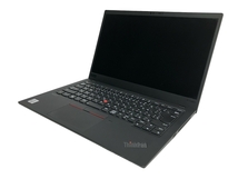 【動作保証】 LENOVO ThinkPad X1 ノートパソコン 14インチ 20R2CTO1WW i5-10210U 8GB SSD 256GB Win11 中古 M8814009_画像1