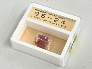NAGAOKA ナガオカ DS-ST24 HITACHI 日立用 レコード針 超高性能針 原音 レコード交換針 ジャンク K8852674