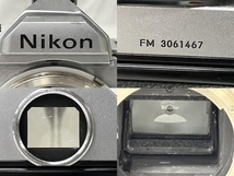 Nikon FM フィルムカメラ ボディのみ ニコン ジャンク S8863628_画像10