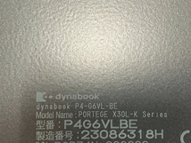 【動作保証】 Dynabook Inc. dynabook P4-G6VL-BE ノート PC 12th Gen i5-1240P 8GB SSD 256GB 13.3型 Win 11 Home 中古 T8784253_画像8