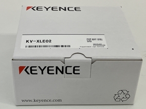 【動作保証】 KEYENCE KV-XLE02 イーサネットユニット キーエンス 未使用 Z8856549