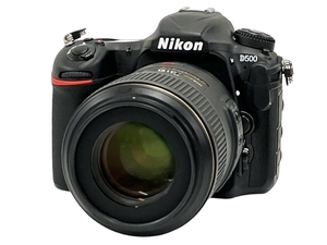 【動作保証】 Nikon D500 ボディ + AF-S VR Micro-Nikkor 105mm F2.8G ED レンズ セット カメラ 中古 良好 T8837297