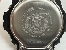 CASIO G-SHOCK DW-6900BHTGV-9JF 2003年 阪神タイガース優勝モデル ジャンク O8840400_画像9