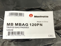 【動作保証】 Manfrotto MB MBAG120PN パッド付き三脚バッグ 120cm 黒 未使用 T8855498_画像2