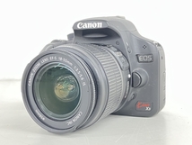 Canon キャノン EOS KISS X3 ZOOM EF-S 18-55mm 3.5-5.6 IS レンズキット デジタル カメラ 訳あり K8779484_画像1