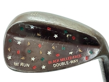 BLACK MILLED FACE DOUBLE-WAY 1st RUN ウェッジ 58° ゴルフ クラブ 中古 W8834866_画像7