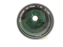Nikon ニコン FM フィルムカメラ カメラ ボディ f3.5 55mm 35-70mm レンズ 2点 セット ジャンク O8831754_画像5