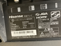【動作保証】Hisense 50E6800 4K 50型 液晶テレビ 2019年製 ハイセンス 生活家電 TV 中古 楽 B8794853_画像9