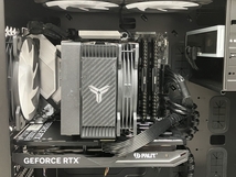 【動作保証】 自作 サーマルテイク デスクトップ パソコン Ryzen 7 5700X 32GB SSD 2TB RTX 4060 Ti OS無 中古 M8766972_画像7