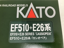 【動作保証】KATO EF510+E26系 カシオペア 鉄道模型 7両セット 中古 良好 O8839682_画像4