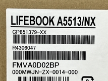 【動作保証】 富士通 FUJITSU LIFEBOOK A5513/NX FMVA0D02BP ノートパソコン 未使用 M8823513_画像4