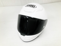 SHOEI Z-8 ルミナスホワイト フルフェイスヘルメット Mサイズ シールド付 未使用 O8860853_画像2