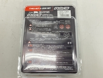 【動作保証】RAYS MOTOR SPORTS GEAR ロック ナット セット M12×P1.25 5H ブラック レイズ ギア 車 カー用品 未使用 W8854899_画像4