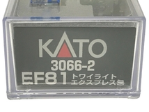 【動作保証】KATO 3066-2 EF81 カトー トワイライト エクスプレス色 Nゲージ 鉄道模型 中古 良好 F8836781_画像10