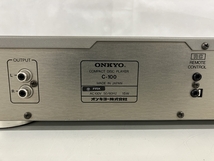 ONKYO オンキョー C-100 CDプレーヤー 音響機材 家電 ジャンク K8703125_画像7