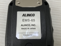 【動作保証】ALINCO DR-BM50AD 簡易 無線機 EMS-65 マイクロフォン セット アルインコ 中古 良好 O8783221_画像4