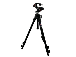 【動作保証】Manfrotto マンフロット #055C 三脚 #141RC 雲台 カメラ アクセサリー 中古 M8713529