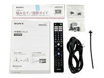 【引取限定】【動作保証】 SONY BRAVIA KJ-55A8F 4K 有機EL 55型 テレビ 2018年製 スタンドなし 中古 直 T8857966_画像2