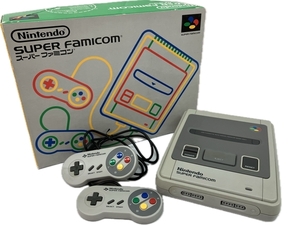 Nintendo SUPER FAMICOM SHVC-001 スーパーファミコン アダプタ スイッチセット ジャンク C8835720