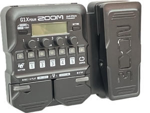 [ гарантия работы ]ZOOM G1X FOUR гитара для мульти- эффектор AC адаптор есть акустическое оборудование zoom б/у C8839108
