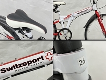 【引取限定】【動作保証】 Switz sport SW-SK26/7-WR 折り畳み式自転車 Alpine Patrol スウィツスポート 中古 良好 直 O8713158_画像5