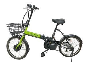 [ pickup limitation ][ operation guarantee ] PELTECH TDN-208L folding electric bike peru Tec bicycle used direct S8853183