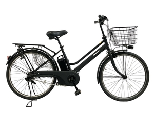 [ pickup limitation ][ operation guarantee ] Panasonic BE-ELST636-Btimo*S interior 3 step 26 type electric bike 16Ah mat black used direct T8836264