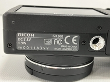 RICOH GX200 コンパクト デジタル カメラ コンデジ デジカメ 趣味 写真 撮影 リコー 中古 訳あり H8864273_画像6