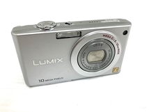 【動作保証】Panasonic パナソニック LUMIX DMC-FX35 コンパクトデジタルカメラ シルバー 中古 O8850529_画像1