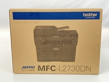 【動作保証】 BROTHER MFC-L2730DN JUSTIO A4 モノクロ 複合機 ブラザー ジャスティオ 家電 未使用 Z8710760_画像4
