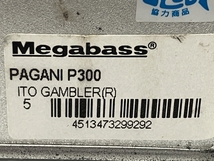 【動作保証】Megabass PAGANI P300 ITO GAMBLER メガバス パガーニ ITOギャンブラー バス用 リール 右ハンドル 未使用 T8775527_画像3