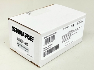 SHURE シュア MXW6 Z12 バウンダリー送信機 ワイヤレスシステム 未使用 K8606576