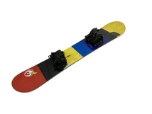 Burton custom G 154 スノーボード FLOW ALPHA M-Rサイズ付 中古 S8631446_画像1