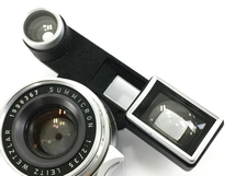 Leica SUMMICRON 35mm F2 ライカM型用広角レンズ メガネ ドイツ製 第一世代 前後キャップ付き 中古 Y8562598_画像8
