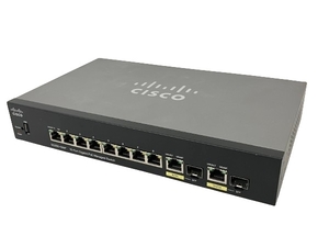 Cisco シスコ SG350-10MP マネージド スイッチ ネットワーク 周辺機器 ジャンク M8552487