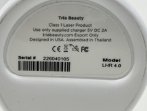 【動作保証】 TRIA LHR 4.0 HAIR REMOVAL LAZER 4X パーソナルレーザー トリア 脱毛 中古 Z8860195_画像8