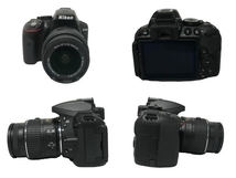 【動作保証】Nikon D5300 AF-S DX 18-55mm 3.5-5.6 G VR II 55-200mm 4-5.6 G ED VR II ダブル ズームキット ニコン 中古 F8854561_画像4