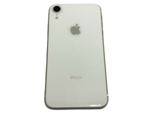 【動作保証】 Apple iPhone XR MT0J2J/A 6.06インチ スマートフォン 128GB SIMフリー ホワイト 中古 T8838410_画像1